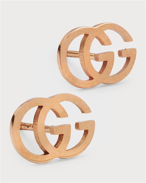 gucci studs gold